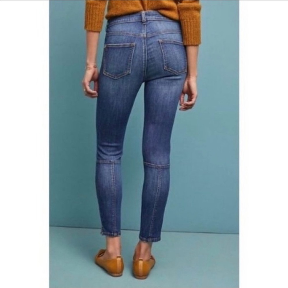 Anthropologie Pilcro and the Letterpress Denim Cropped Jeans. Size 28 petite - Picture 2 of 12